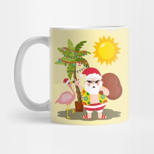 Santa is enjoying the Summer Mug